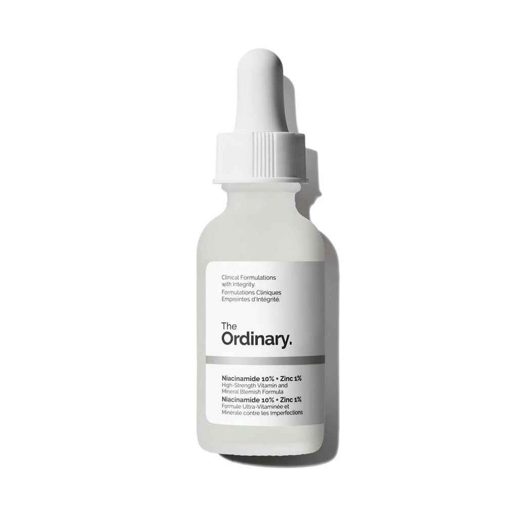 The Ordinary Niacinamide 10% + Zinc 1% serum face treatment